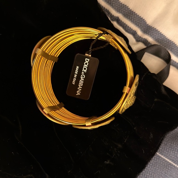 Dolce & Gabbana Jewelry - Dolce & Gabbana Gold Coil Bracelet